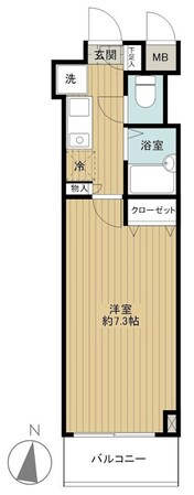 フェニックス笹塚駅前の物件間取画像